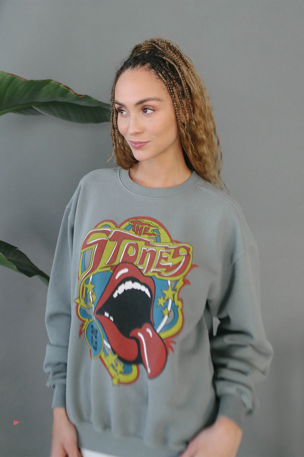 Rolling Stones Some Girls Sweatshirt in M view 3 - Rolling Stones Sweatshirt H&M (top)