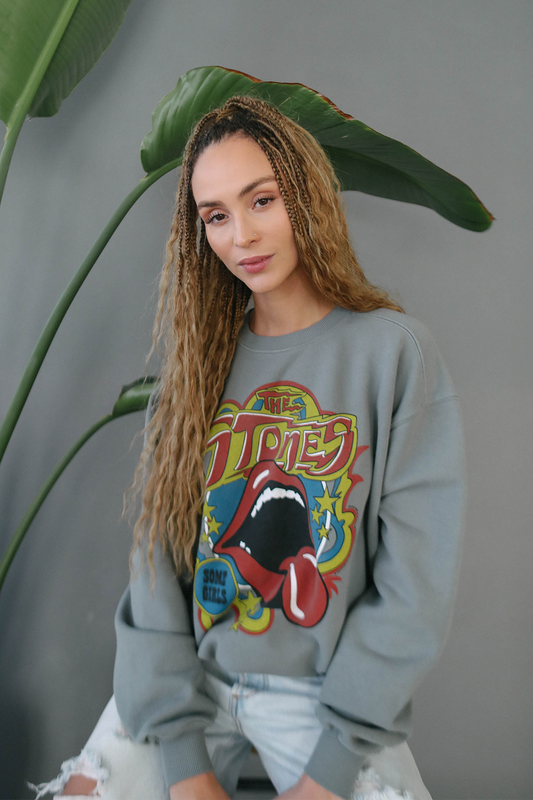 Rolling Stones Some Girls Sweatshirt in S view 2 - Rolling Stones Sweatshirt H&M (top)