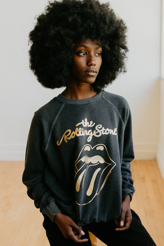 Rolling Stones Sticky Fingers Sweatshirt in S view 2 - Rolling Stones Sweatshirt H&M (top)