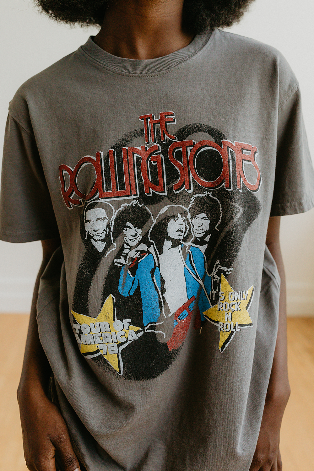 Rolling Stones Tour of America 78 Tee in XS - Price (top)