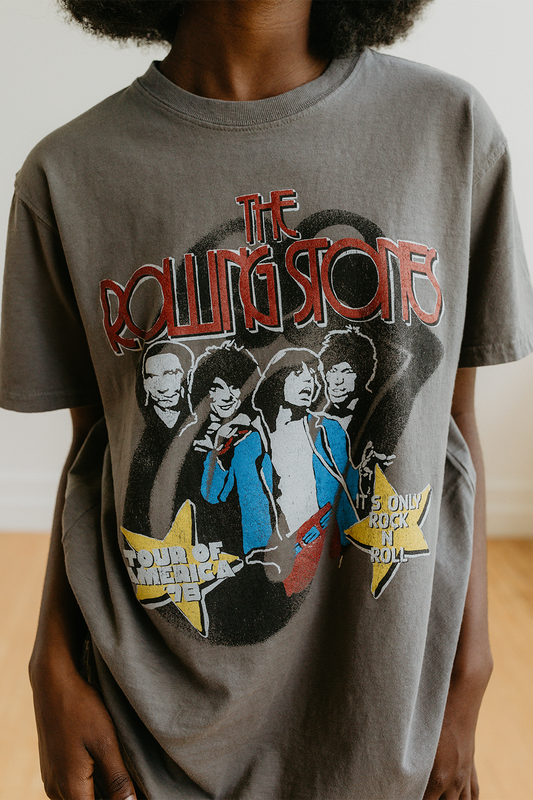 Rolling Stones Tour of America 78 Tee in XS - Price (top)