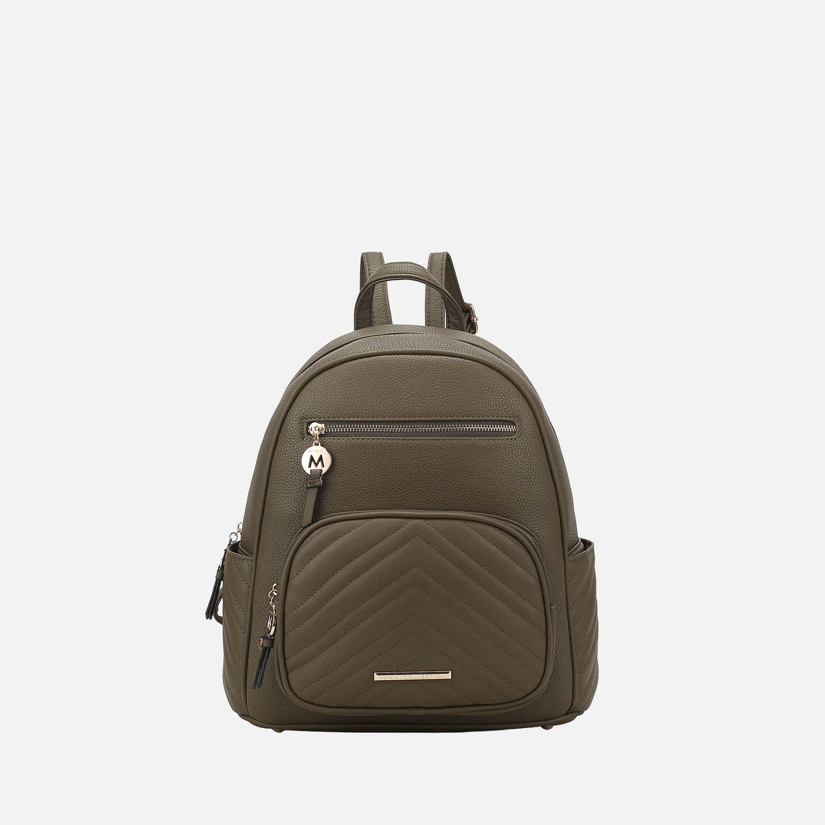 Romana Backpack Handbag in Midnight Blue view 3 - Romano Backpack
