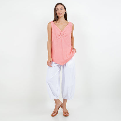 Ron Pant 100% Cotton Gauze in 0(XS/S) view 3 (bottom)