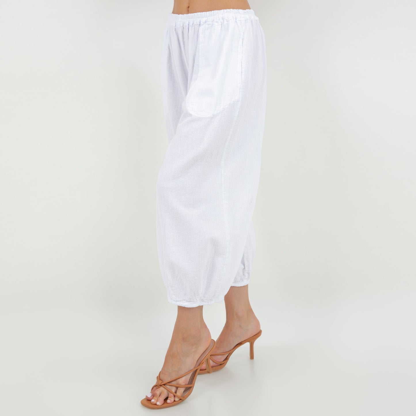 Ron Pant 100% Cotton Gauze in 0(XS/S) view 4 (bottom)