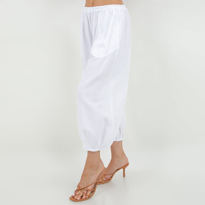 Ron Pant 100% Cotton Gauze in 0(XS/S) view 4 (bottom)