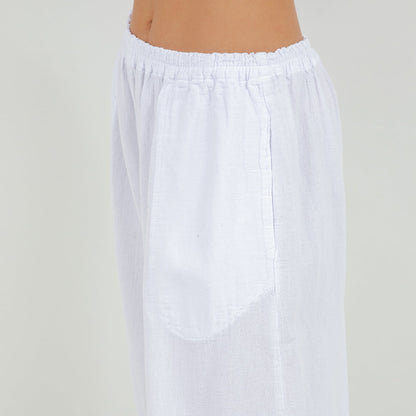 Ron Pant 100% Cotton Gauze in 0(XS/S) view 5 (bottom)