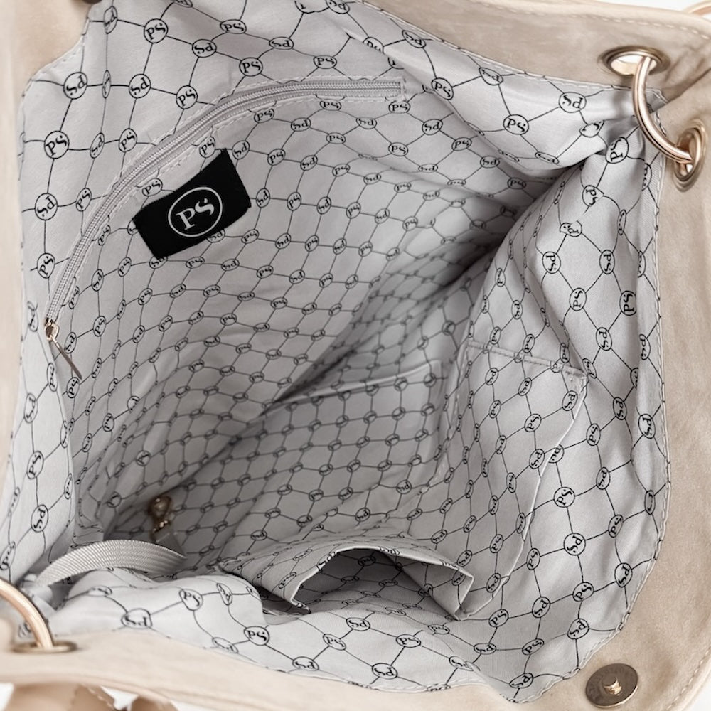 Rosalie Rivet Suede Hobo Bag view 6