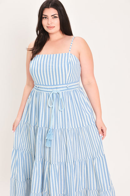 Rosy Breeze Woven Ankle Dress view 13 - Breeze Pink Dress