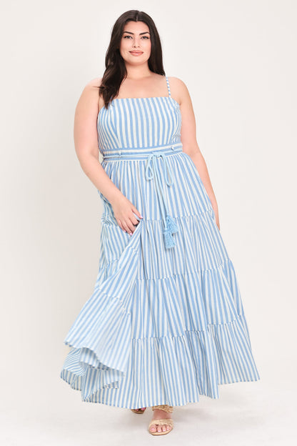 Rosy Breeze Woven Ankle Dress view 15 - Breeze Pink Dress