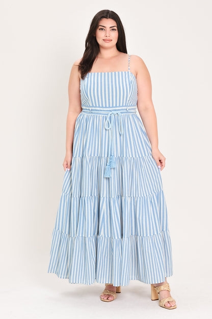 Rosy Breeze Woven Ankle Dress view 16 - Breeze Pink Dress