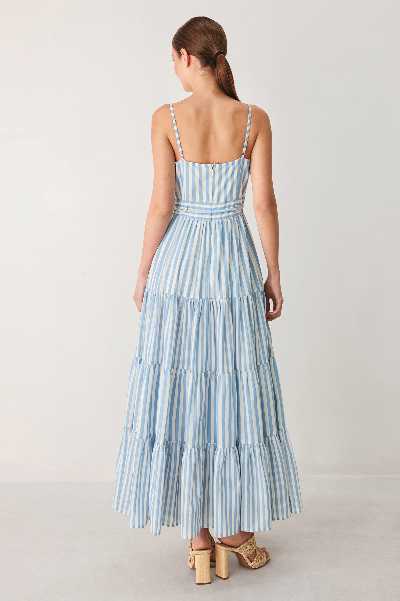 Rosy Breeze Woven Ankle Dress view 18 - Breeze Pink Dress