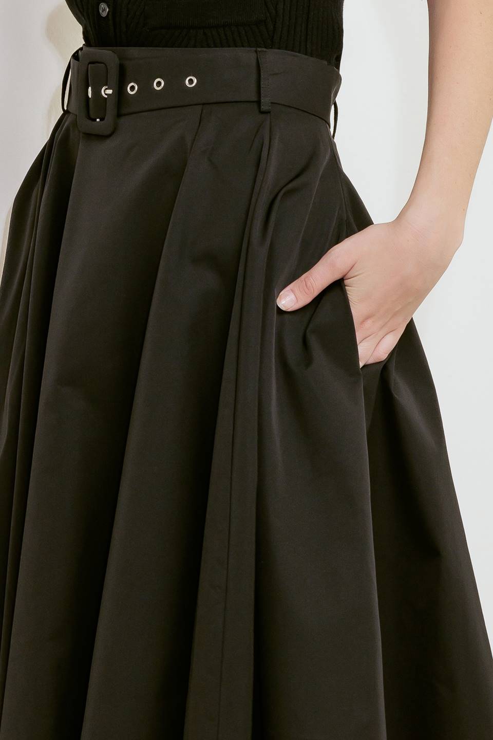Rouge Allure Woven Full Midi Skirt view 16 - Rouge Skirt (dress)