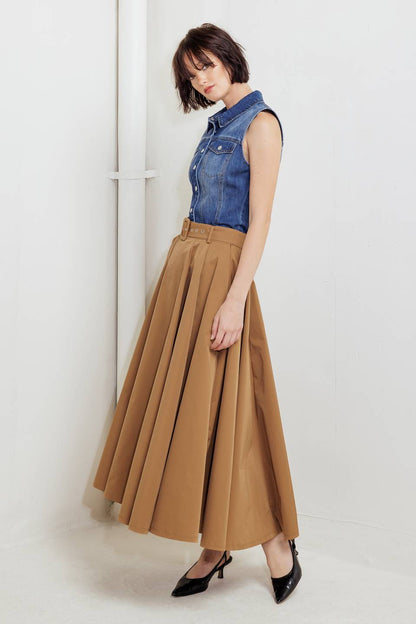 Rouge Allure Woven Full Midi Skirt view 24 - Rouge Skirt (dress)