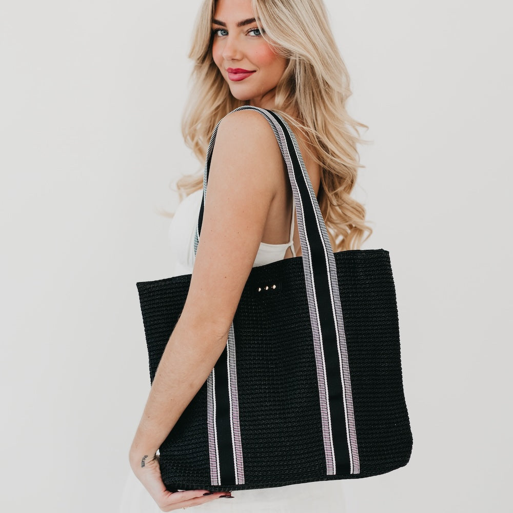 Ruby Raffia Tote Bag view 4 (bag) - ruby raffia bag, ruby raffia tote bag, ruby tote - shop at us.meeeshop