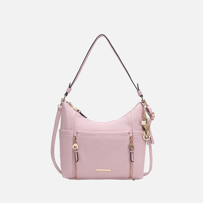 Ruby Shoulder Bag in Ivory view 5 - Ruby Shoulder Bag Black Croc
