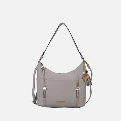 Ruby Shoulder Bag in Wine view 11 - Ruby Shoulder Bag Black Croc