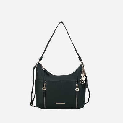 Ruby Shoulder Bag view 13 - Ruby Shoulder Bag Black Croc