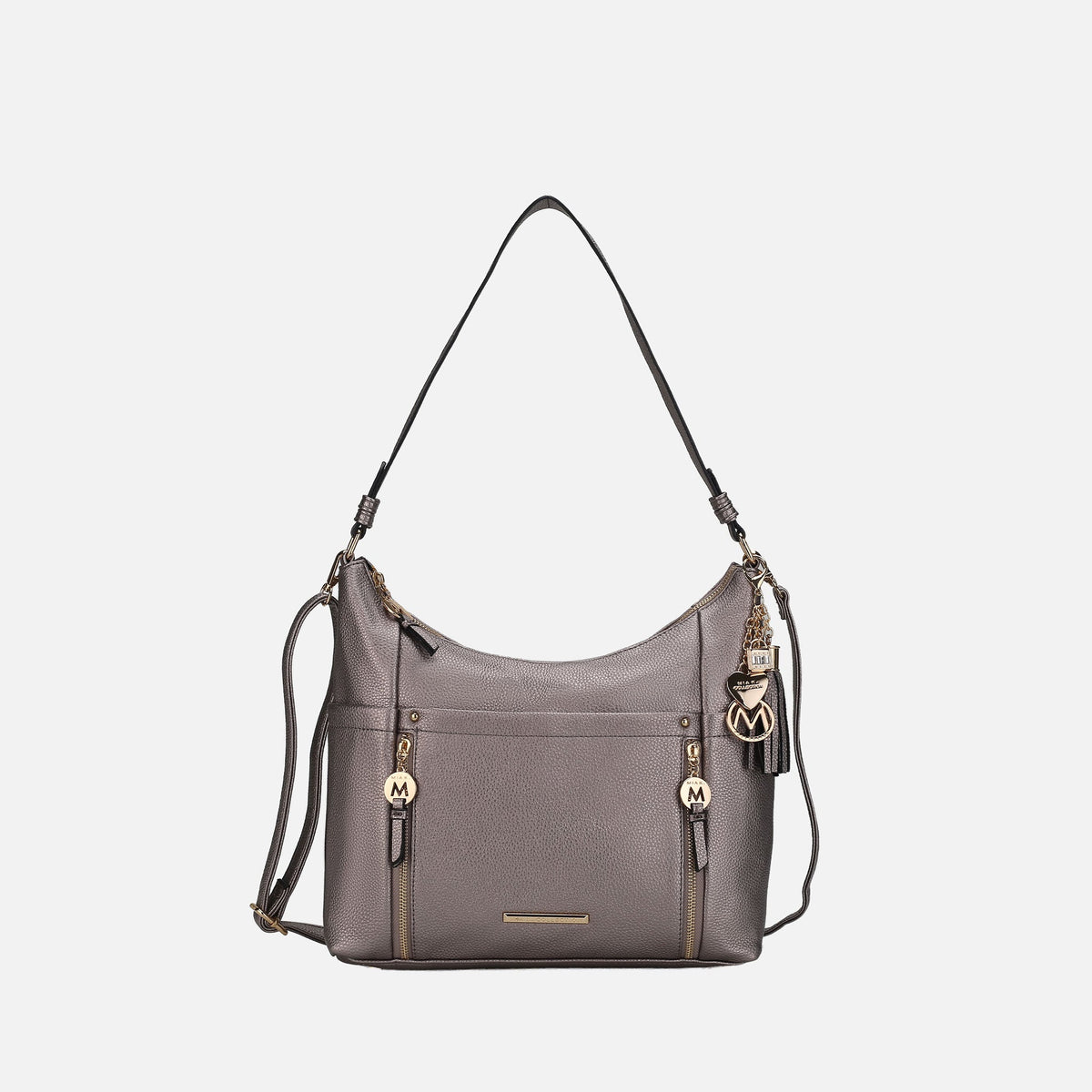 Ruby Shoulder Bag view 14 - Ruby Shoulder Bag Black Croc