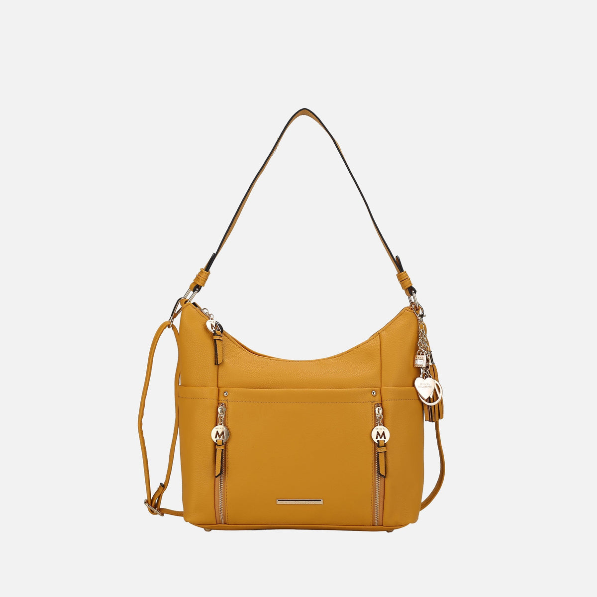Ruby Shoulder Bag view 16 - Ruby Shoulder Bag Black Croc