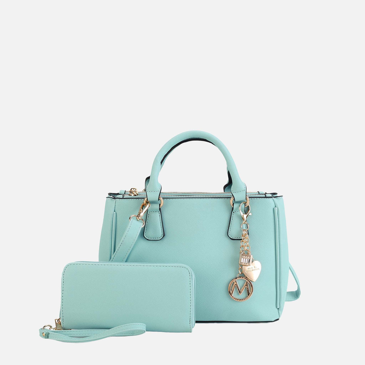 Ruth Shoulder Bag and Set in Green view 9 - Robin Ruth Shoulder Bag (one-piece)