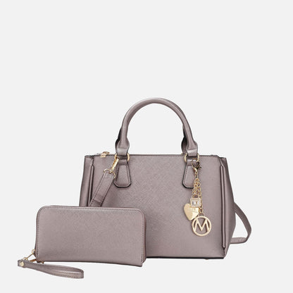 Ruth Shoulder Bag and Set in Light Grey view 10 - Robin Ruth Shoulder Bag (one-piece)