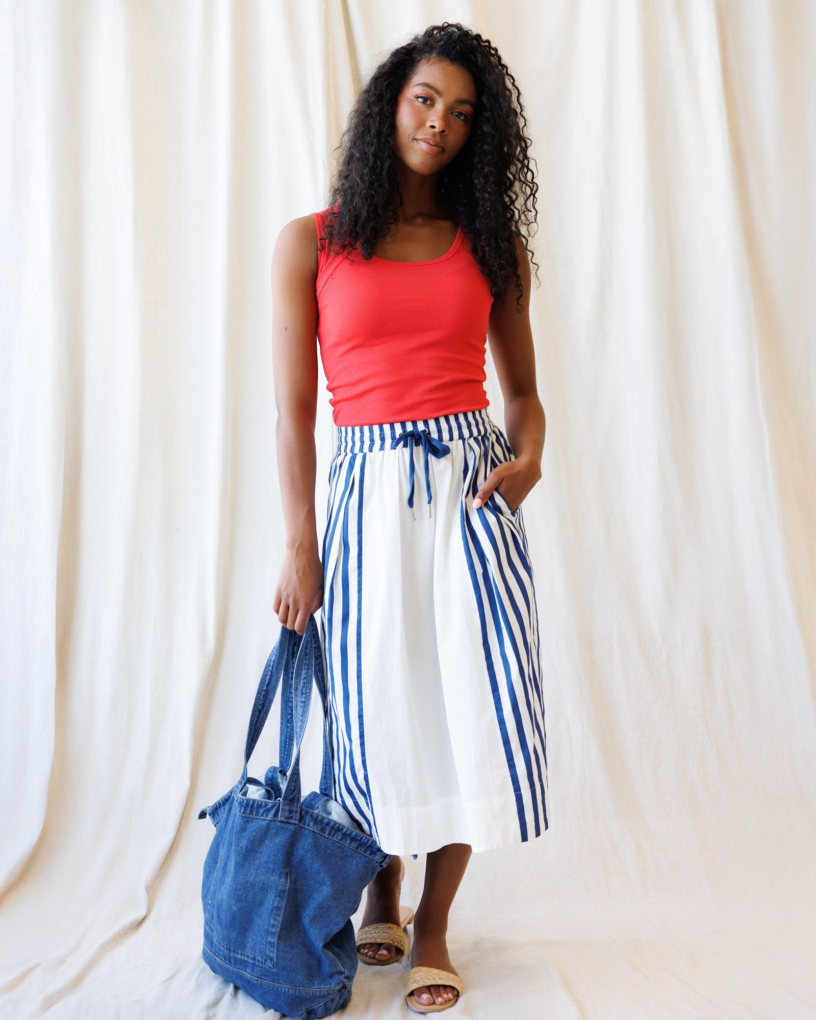 Sail Away Skirt in XS - Sail Away Mini Skirt