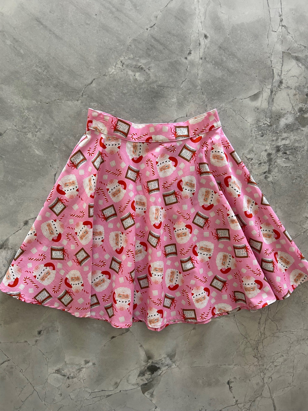 Santa Mugs Skater Skirt M view 3 (skirt) - skater skirt, mugs skater skirt - shop at us.meeeshop
