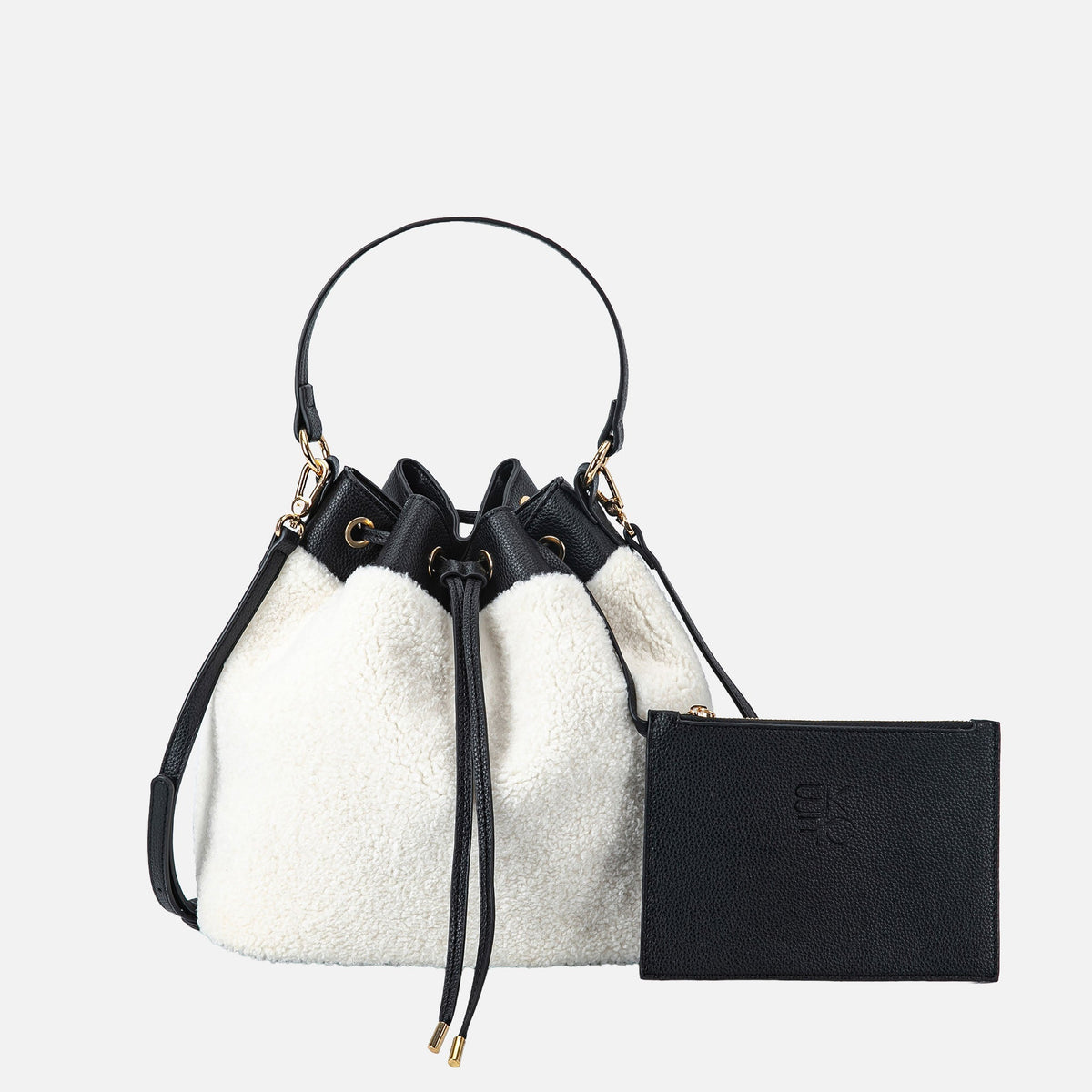 Saryn Faux Fur Bucket Bag and Set view 8 - Farryn Crossbody Bag (one-piece)