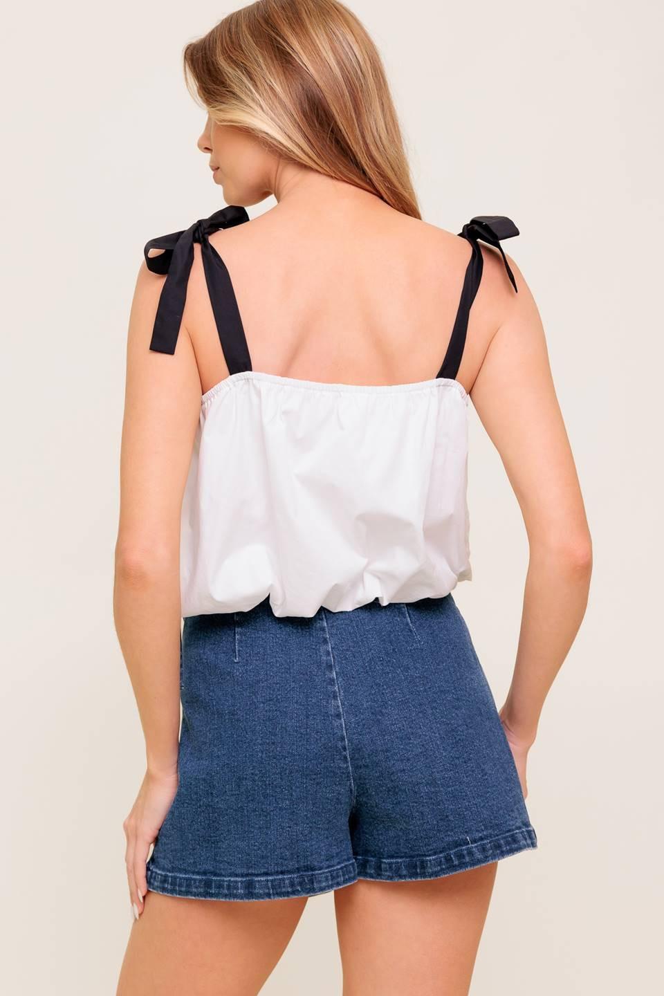 Scent of Spring Woven Top view 13