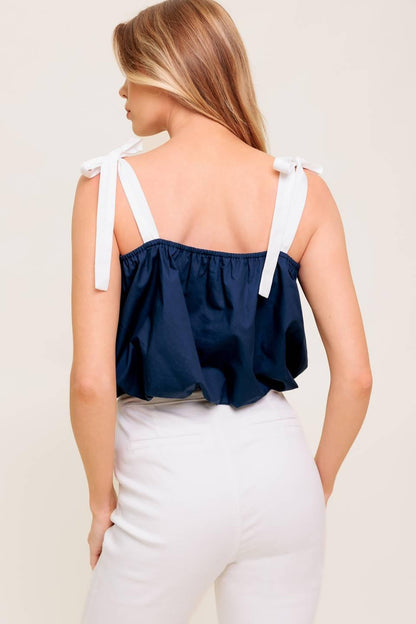 Scent of Spring Woven Top view 7