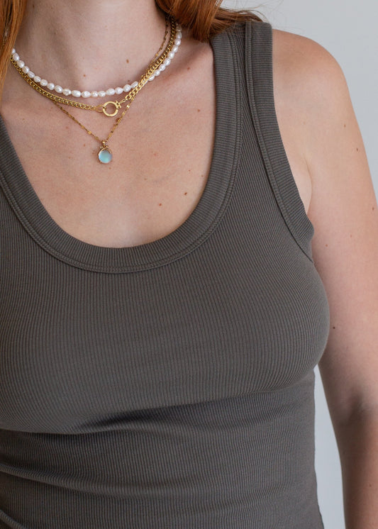 Scoop Tank in XS view 2 - Scoop Tank Top