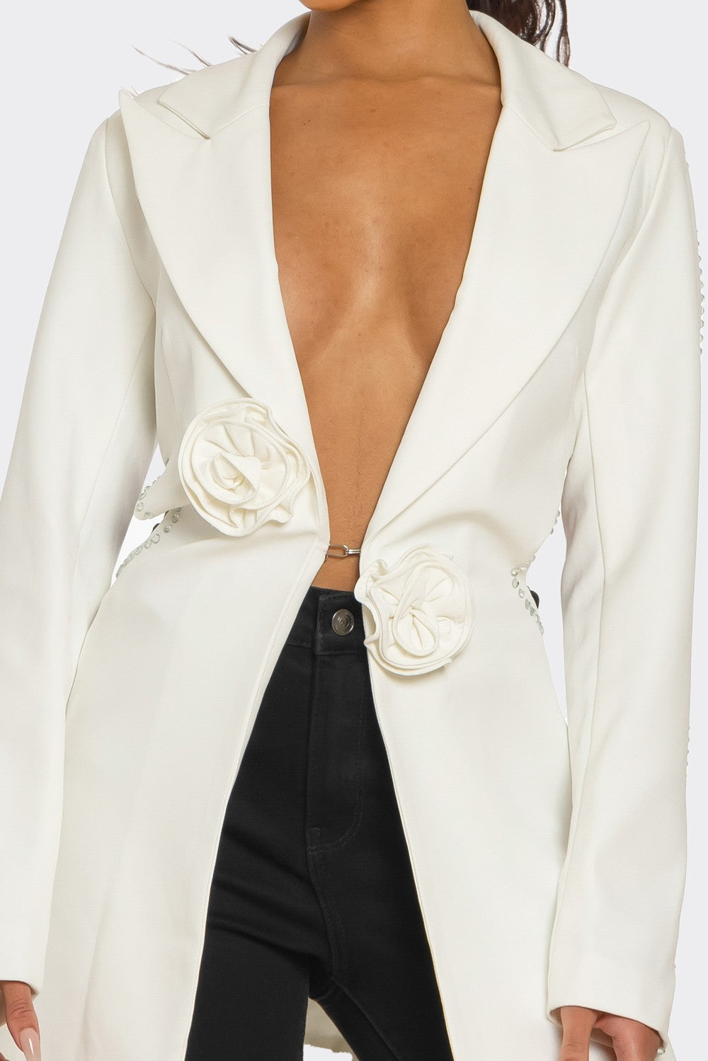 Sculpted Elegance Blazer view 10 - Casual Office Outfit (layer)