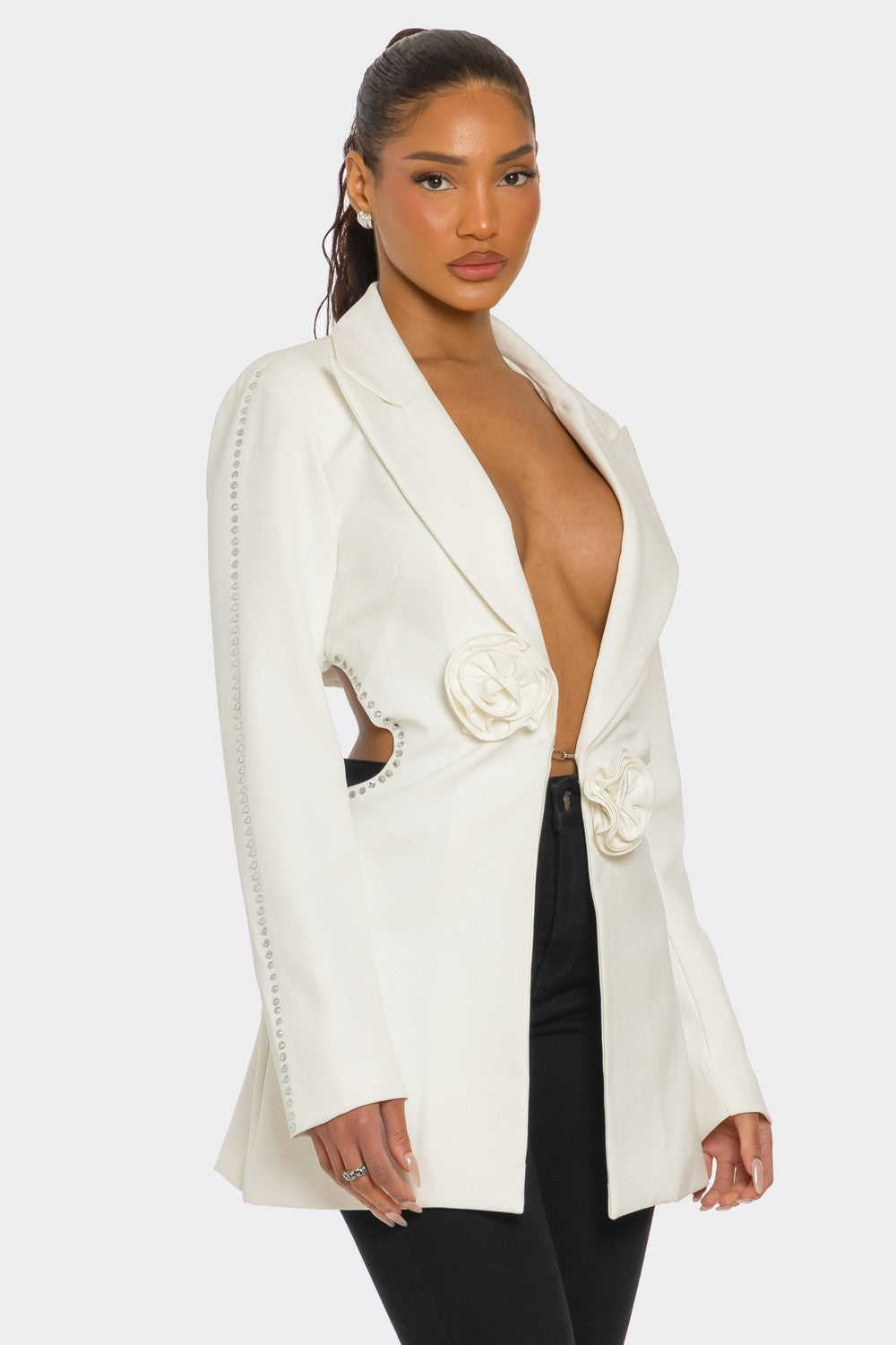 Sculpted Elegance Blazer view 6 - Casual Office Outfit (layer)
