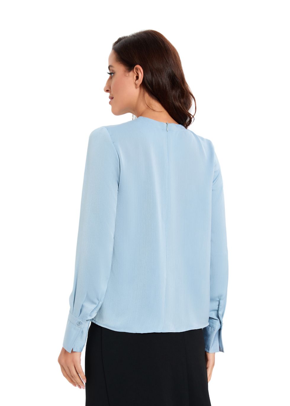 Serene Skyline Blue Top view 8
