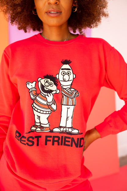 Sesame Street Best Friends Sweatshirt view 7 - Sesame Street Sweatshirt Adult (top)