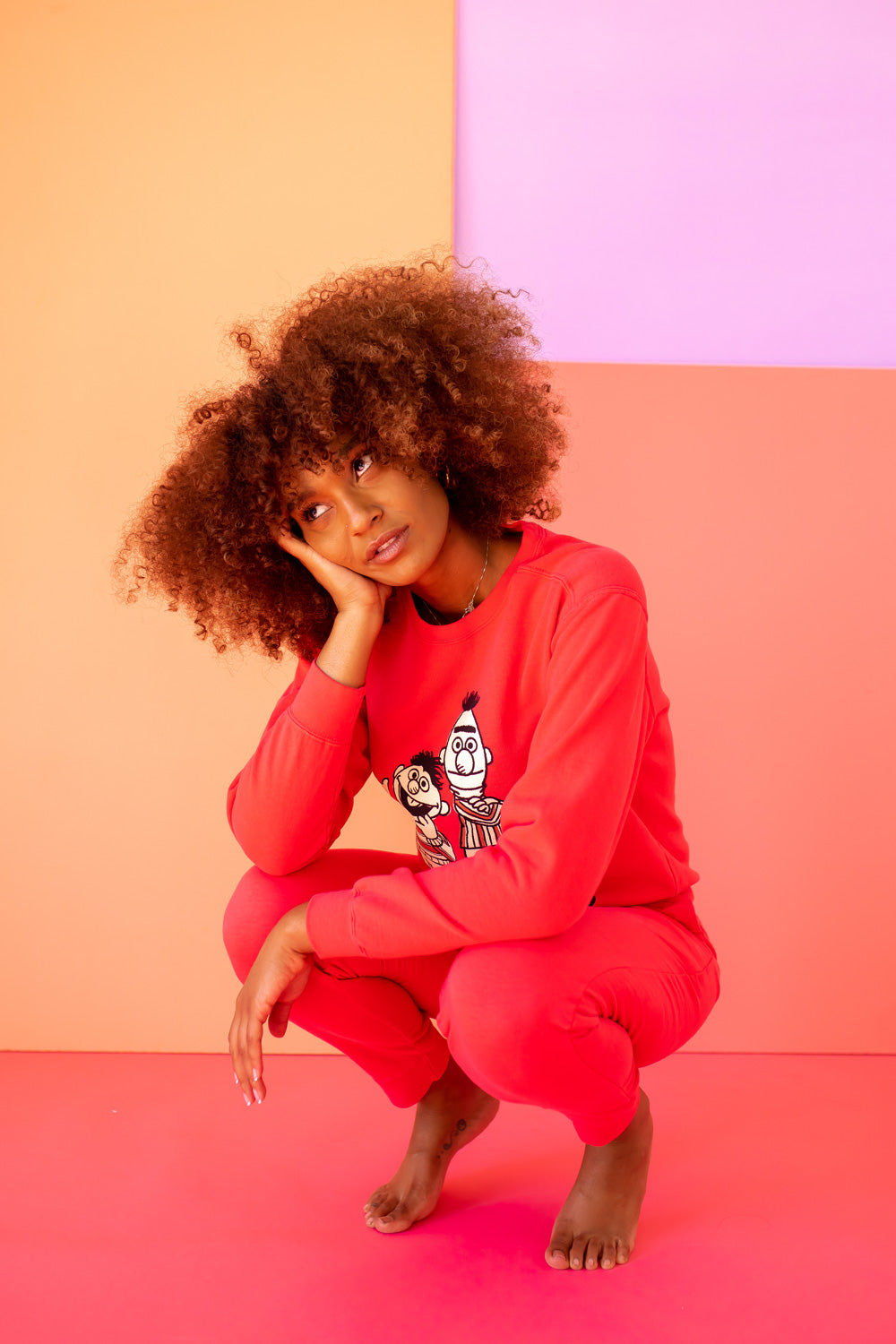 Sesame Street Best Friends Sweatshirt view 8 - Sesame Street Sweatshirt Adult (top)