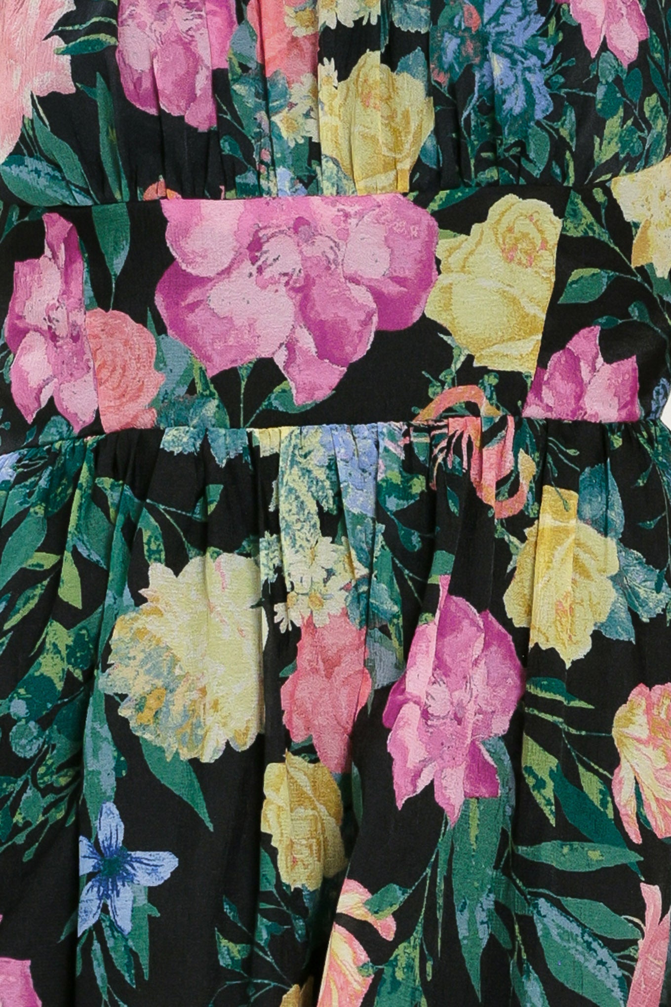 Shadow Floral Woven Midi Dress view 15 - Shadow Floral Midi Dress
