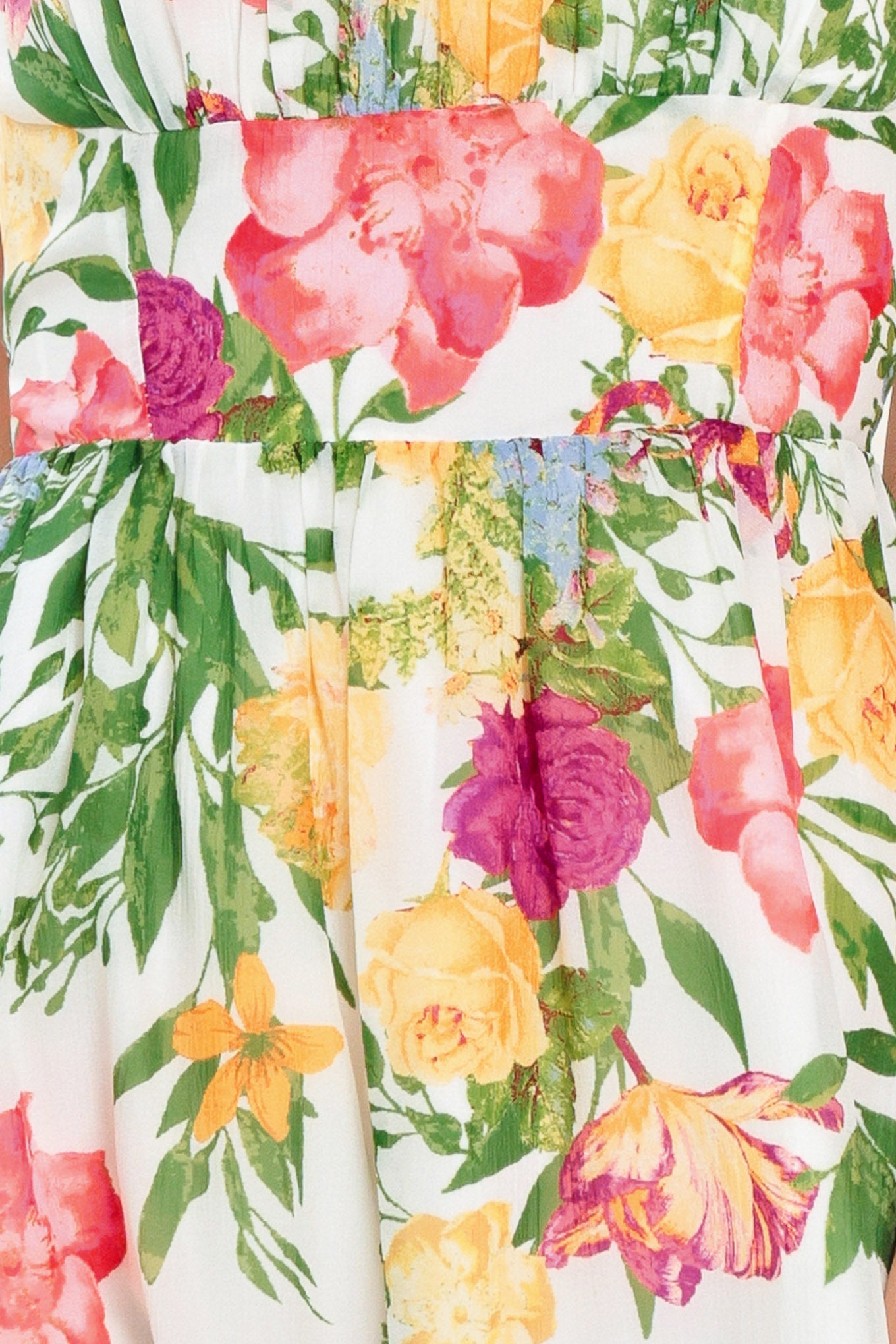 Shadow Floral Woven Midi Dress view 9 - Shadow Floral Midi Dress