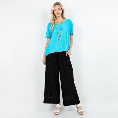 Shirley Top 100% Cotton Gauze in 0 (XS/S) view 4 - Shirley Golf Club Top 100