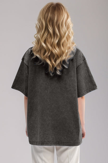 Shopbasicbae Basic Bae Round Neck Half Sleeve T-shirt in Deep Teal view 24 - Half Shirt (top)