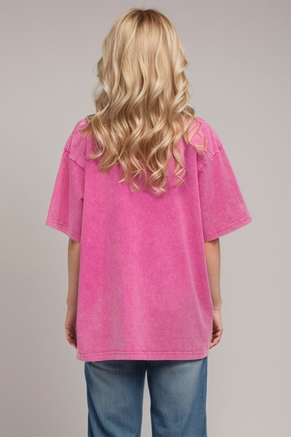 Shopbasicbae Basic Bae Round Neck Half Sleeve T-shirt in Tangerine view 9 - Half Shirt (top)