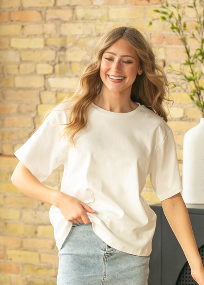 Short Sleeve Essential Relaxed T-shirt in 1XL view 6 - Relaxed Fit - Essential Short Shirt (top)