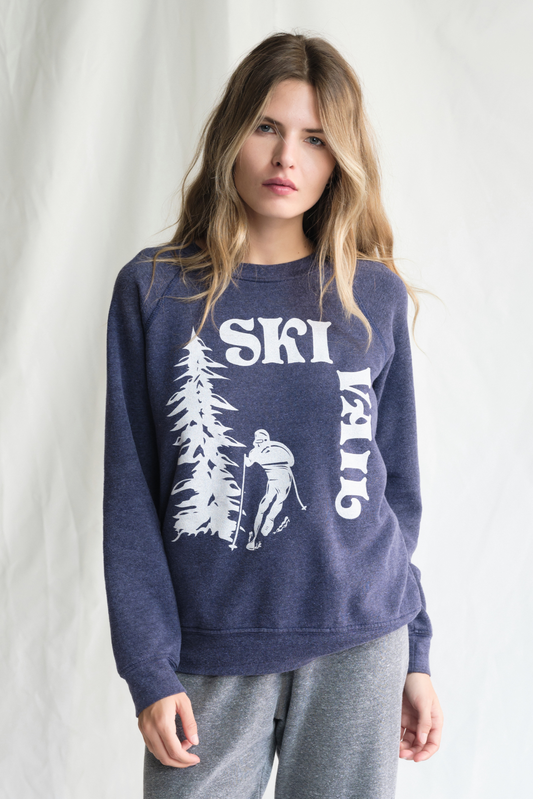 Ski Vail Fleece Sweatshirt in XS - Ski Vail Sweatshirt Abercrombie (top)
