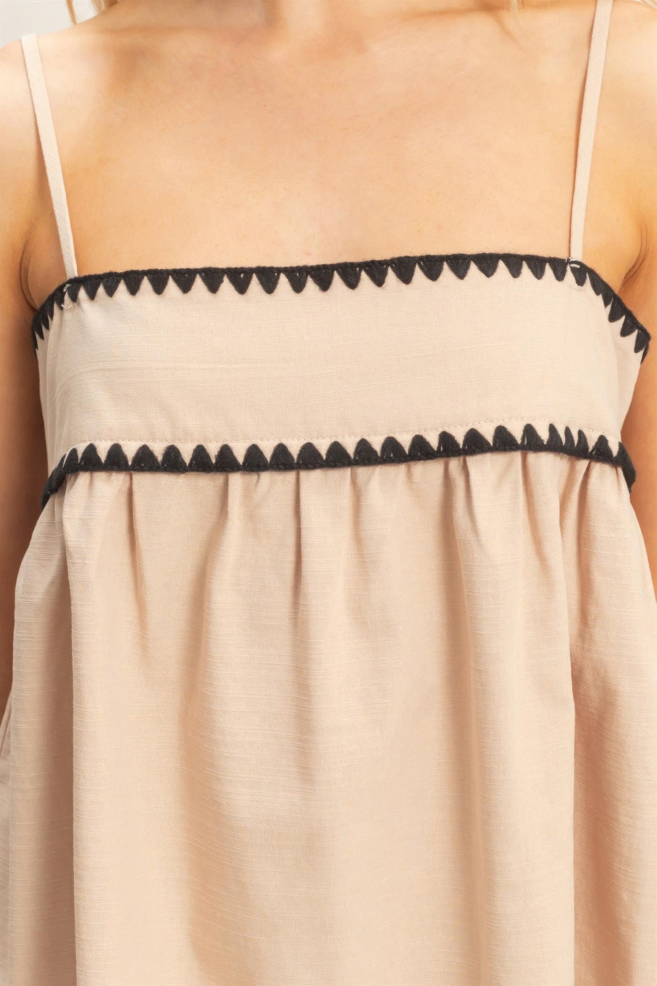sleeveless babydoll top Sleeveless Babydoll Top view 11 (top) - shop at us.meeeshop