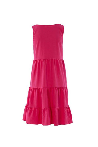 sleeveless tiered dress us.meeeshop - 