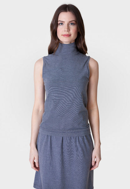 Sleeveless Turtleneck Shirt in XL view 5 - Sleeveless Turtleneck Shirt Women'S (top)