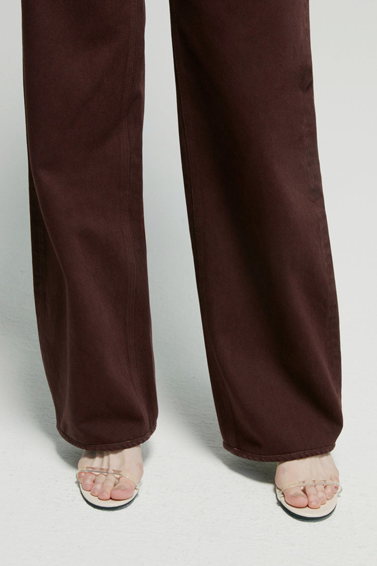 Slope Curve Jeans - MeeeShop Women's Fashion