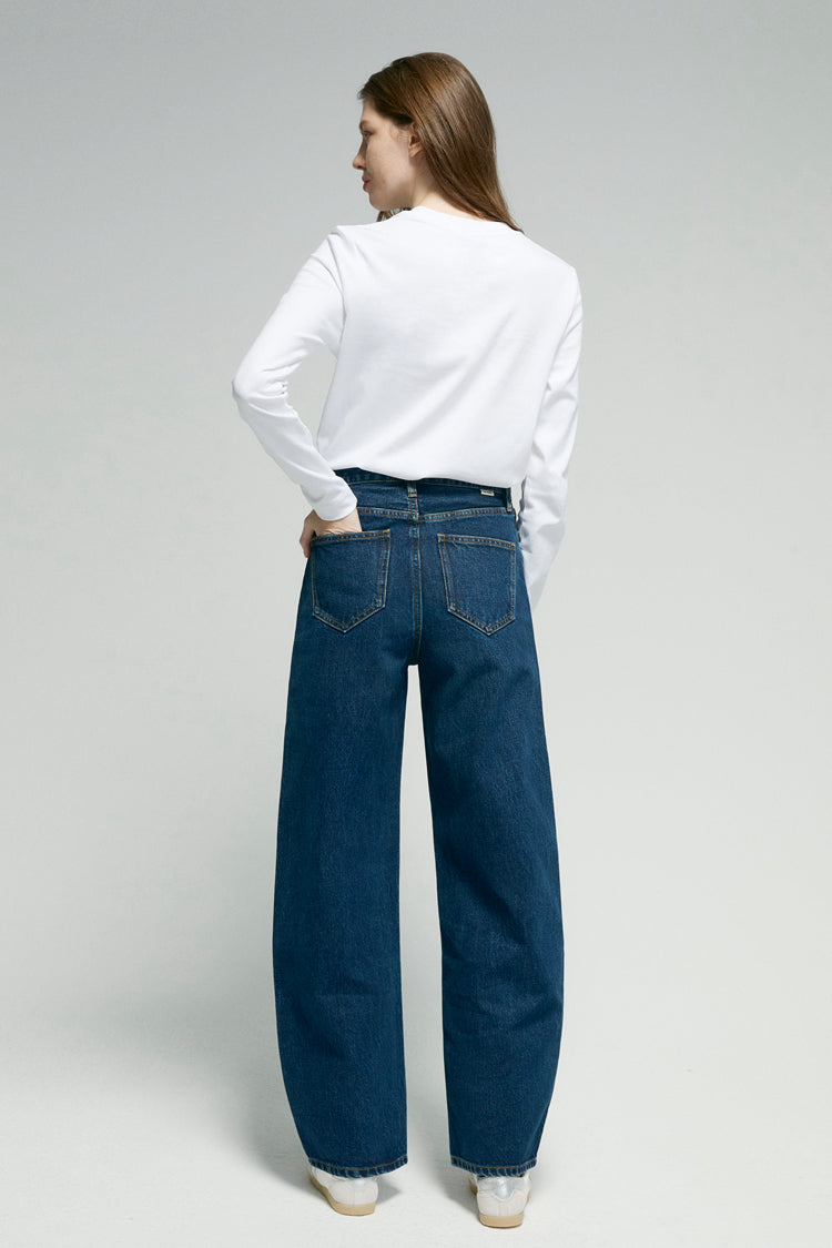 Slope Curve Jeans Hj039 in Blueberry Hill view 5 - Hey Joanie Slope Curve Jeans (bottom)