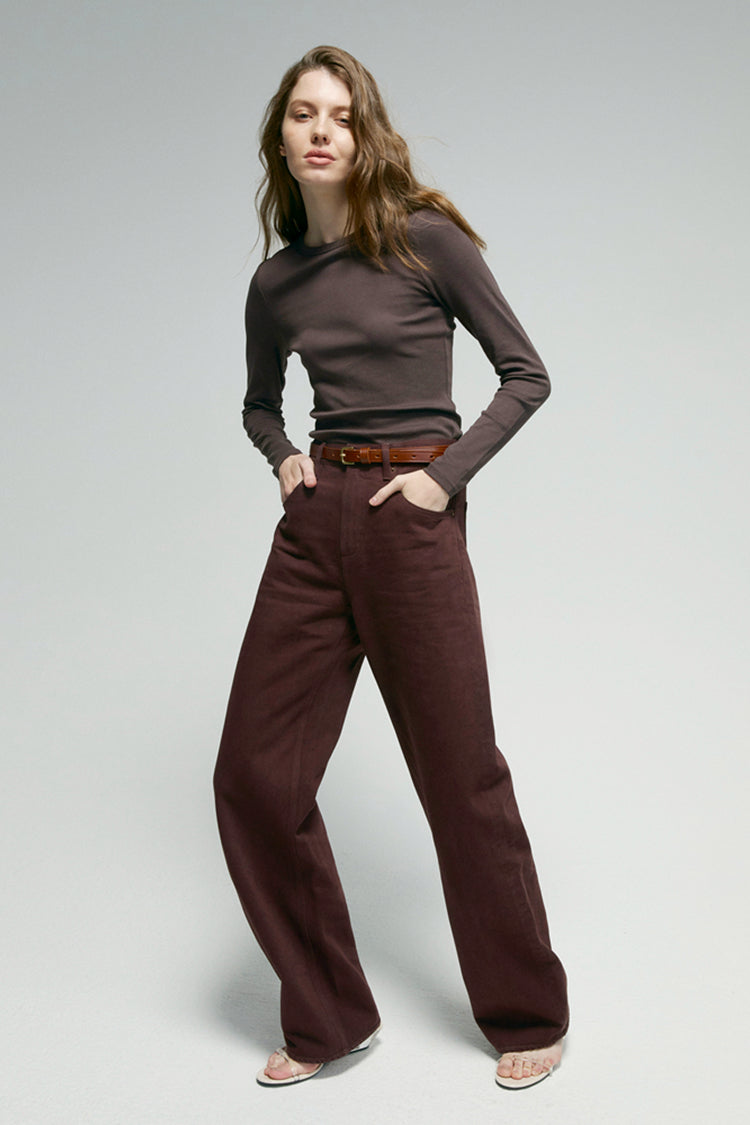 Slope Curve Jeans Hj039 in Forever Your Girl view 24 - Hey Joanie Slope Curve Jeans (bottom)