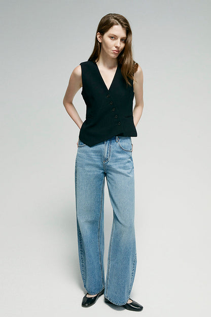 Slope Curve Jeans Hj039 in It's Too Late view 12 - Hey Joanie Slope Curve Jeans (bottom)